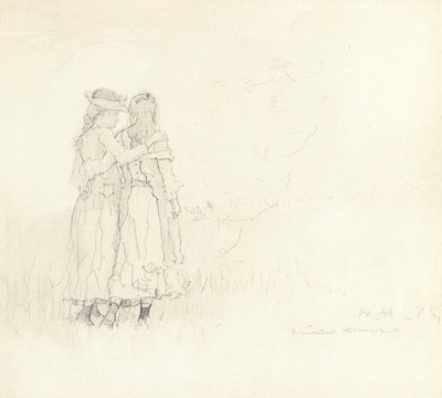 Two Girls by Winslow Homer